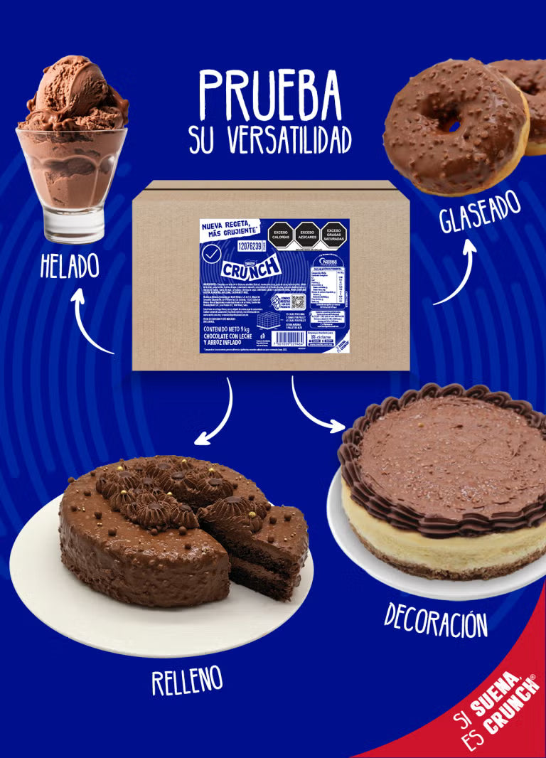 Crunch Chocolate en Trozos