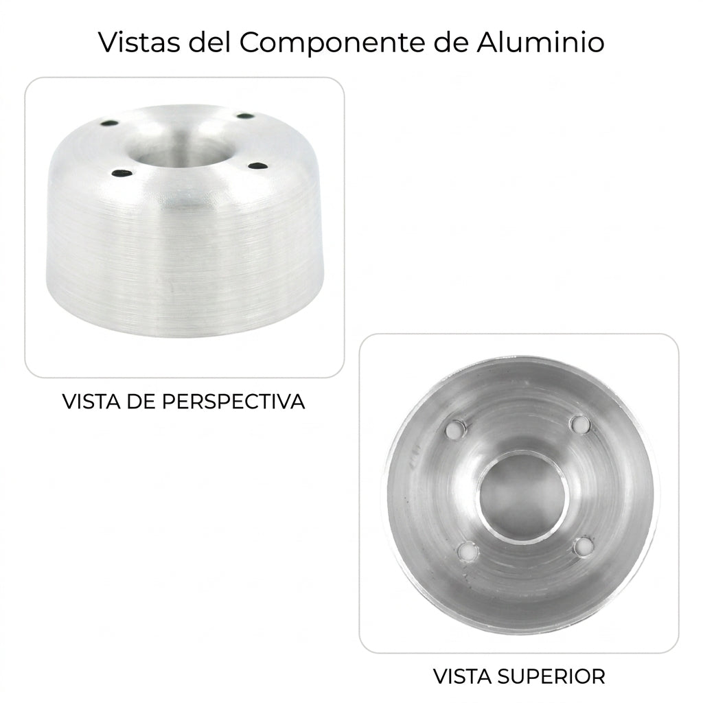 Molde Aluminio Dona