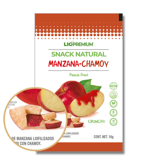 Manzana Chamoy Liofilizada