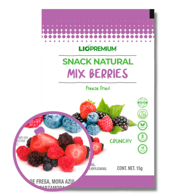 Mix Berries Liofilizados