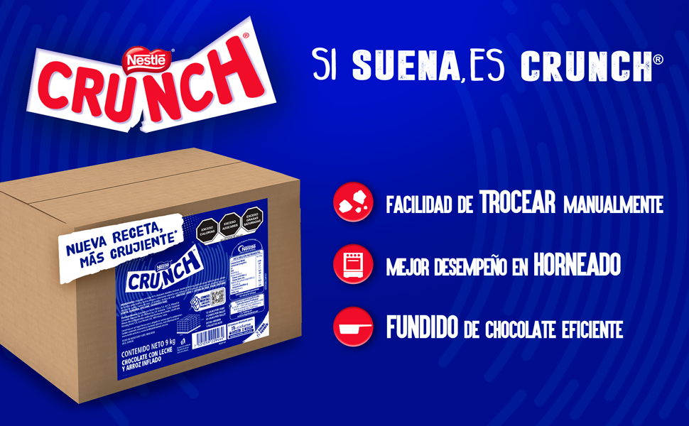 Crunch Chocolate en Trozos