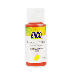 Color Amarillo Limon para aerografo