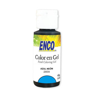 Color Azul Neon Enco