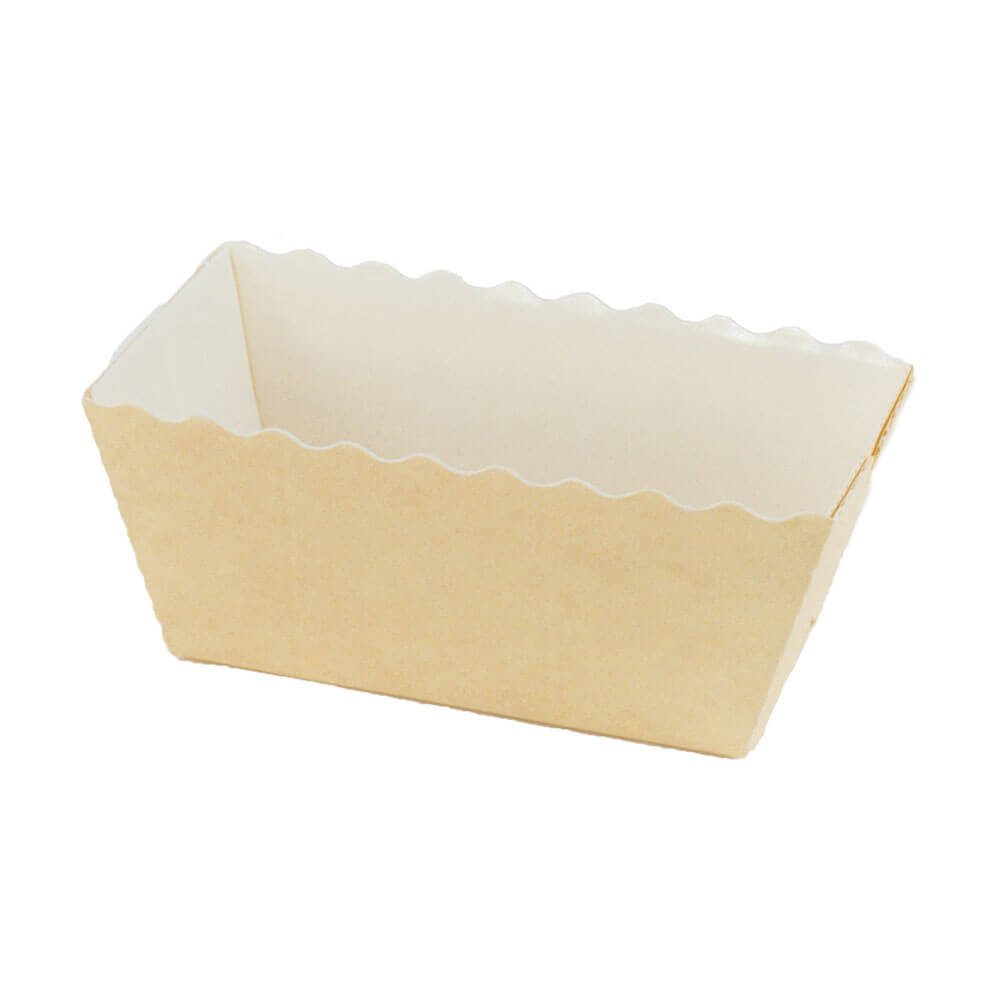 Molde Rect. Horneable 9.5 x 5 cm CREMA