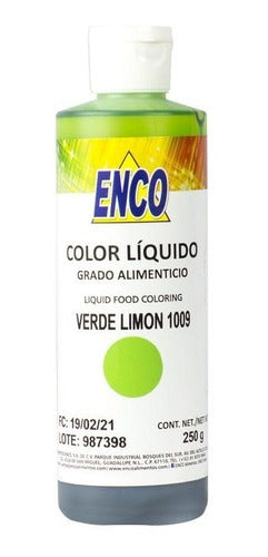 Color Verde Limón Enco