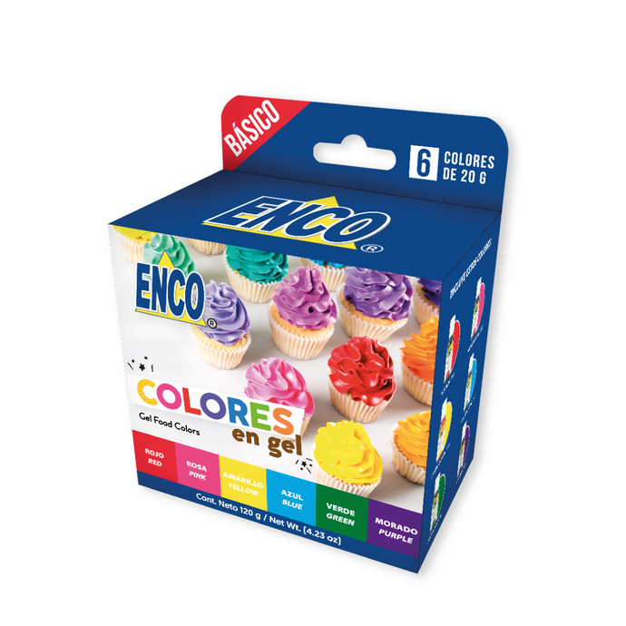 Kit Básico 6 colores Enco