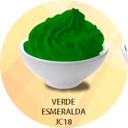 Color Verde Esmeralda Jelly Color