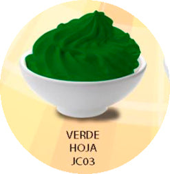 Color Verde Hoja Jelly Color